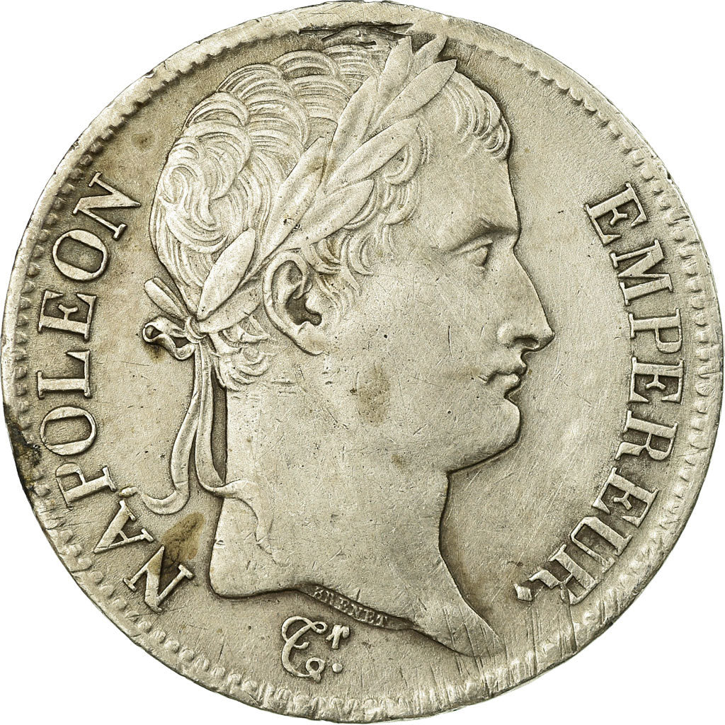 Munten, Frankrijk, Napoléon I, 5 Francs, 1809, Lille, ZF, Zilver, KM:694.16