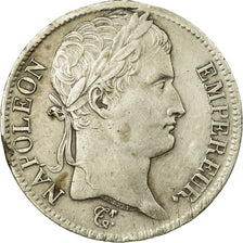 Munten, Frankrijk, Napoléon I, 5 Francs, 1809, Lille, ZF, Zilver, KM:694.16