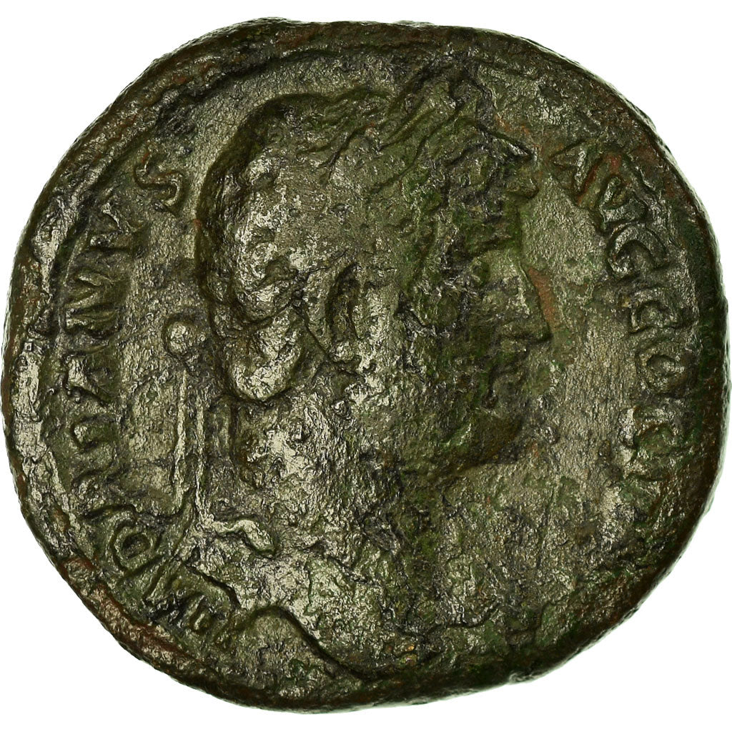 Coin, Hadrian, Sestertius, AD 134-138, Rome, Very rare, VF(20-25), Bronze