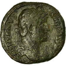 Coin, Hadrian, Sestertius, AD 134-138, Rome, Very rare, VF(20-25), Bronze