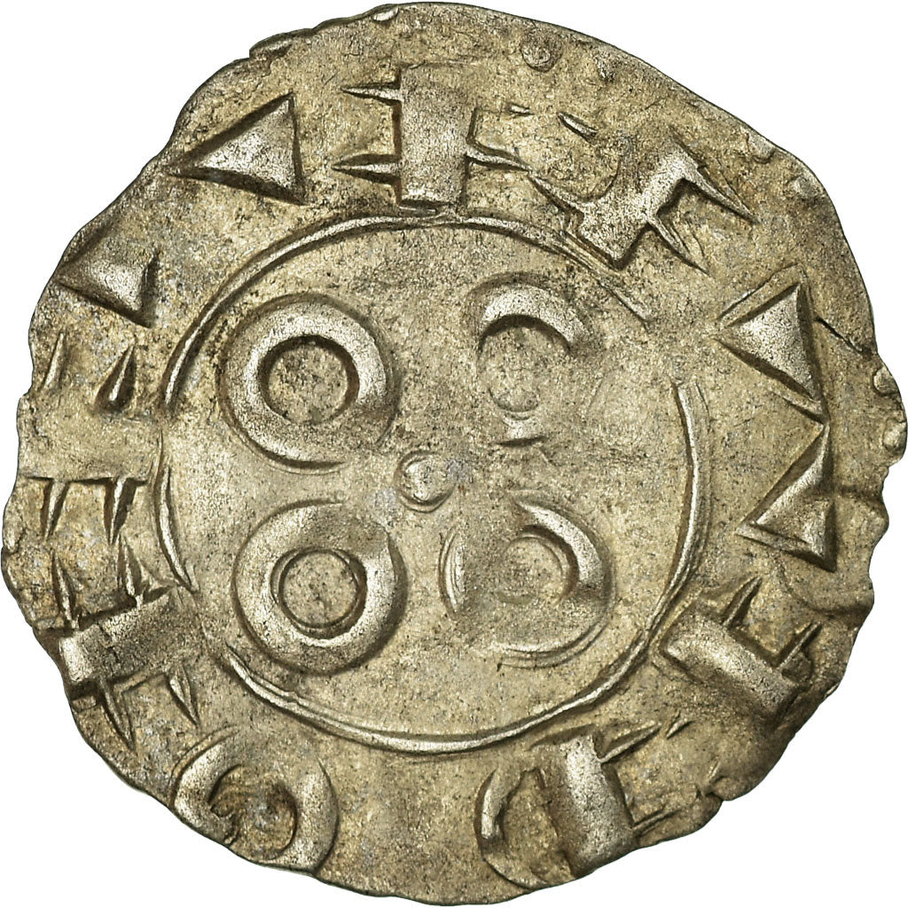 Coin, France, Languedoc, Anonymous, Denarius, AU(50-53), Billon, Boudeau:753