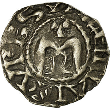 Coin, France, Dauphiné, Anonymous, Denarius, Valence, EF(40-45), Silver