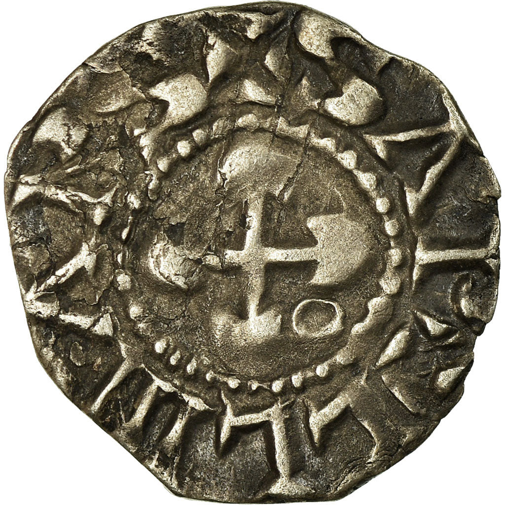 Coin, France, Dauphiné, Anonymous, Denarius, Valence, EF(40-45), Silver