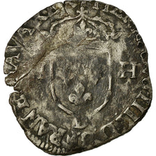 Moneta, Francia, Henri IV, Douzain aux deux H, 1595, Lyon, MB, Biglione
