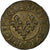 Monnaie, France, Louis XIII, Double Tournois, 1619, Poitiers, TB+, Cuivre