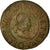 Moeda, França, Louis XIII, Double Tournois, 1624, Riom, VF(20-25), Cobre