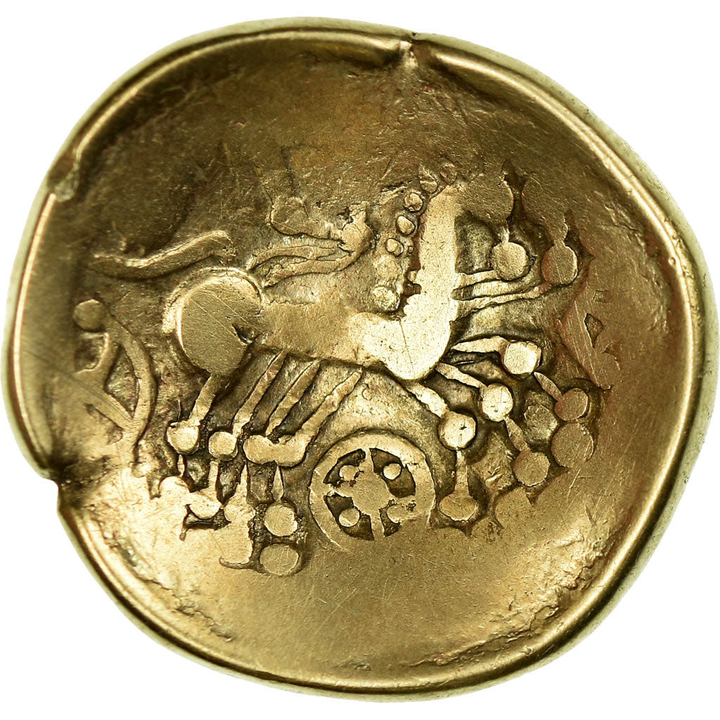Coin, Helvetii, Stater, VF(30-35), Electrum, Delestrée:3065