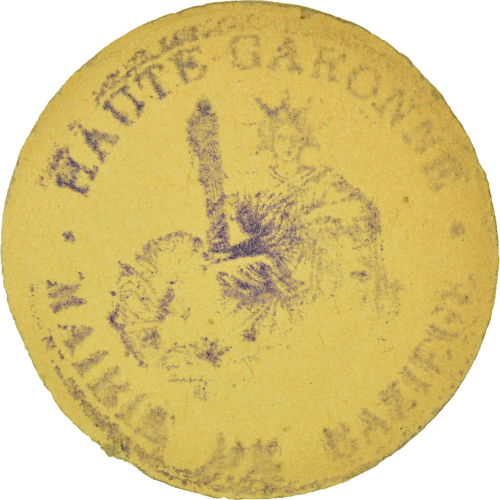 Coin, France, Mairie de Baziège, Baziège, 10 Centimes, AU(55-58), Cardboard