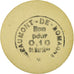 Munten, Frankrijk, Beaumont-de-Lomagne, 0.10 Franc, ZF+, Cardboard