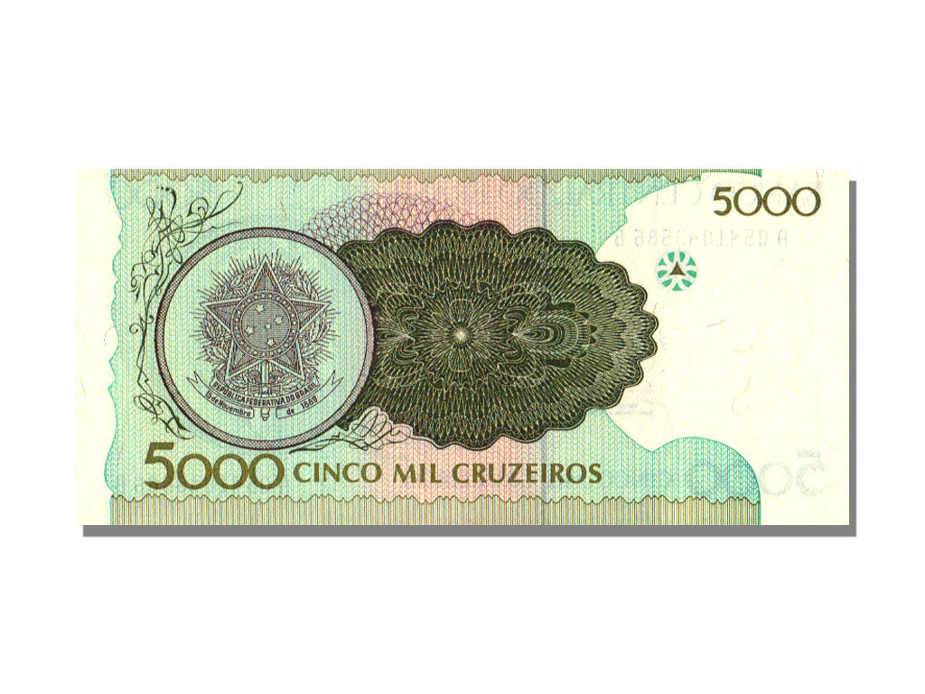 Brazil, 5000 Cruzeiros, KM #227, UNC(65-70), A