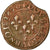 Moneta, Francja, Louis XIII, Double Tournois, 1620, Poitiers, VF(20-25), Miedź