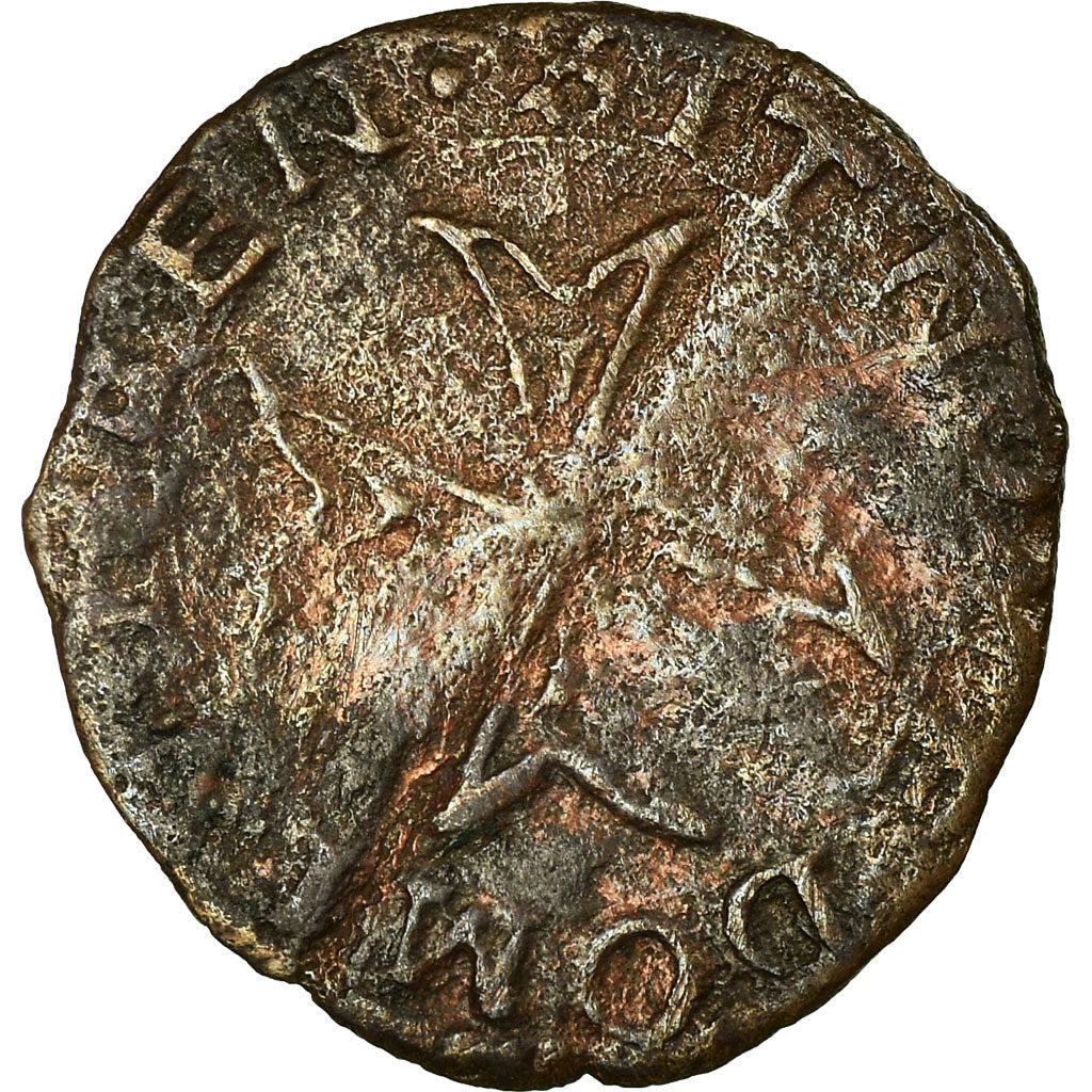 Coin, Italy, Delfino Tizzone, Liard, Desana, VF(20-25), Billon