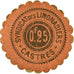 Moeda, França, Syndicat des Limonadiers, Castres, 0.25 Franc, VF(30-35)