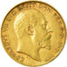 Moneta, Gran Bretagna, Edward VII, 1/2 Sovereign, 1909, BB, Oro, KM:804