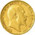 Moneta, Gran Bretagna, Edward VII, 1/2 Sovereign, 1910, BB, Oro, KM:804