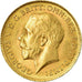 Coin, Great Britain, George V, 1/2 Sovereign, 1914, AU(55-58), Gold, KM:819