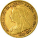 Monnaie, Grande-Bretagne, Victoria, 1/2 Sovereign, 1899, TTB, Or, KM:784