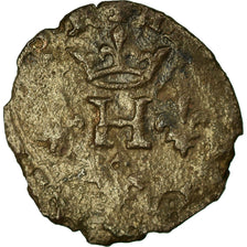 Munten, Frankrijk, DOMBES, Henri II de Montpensier, Liard, Uncertain date