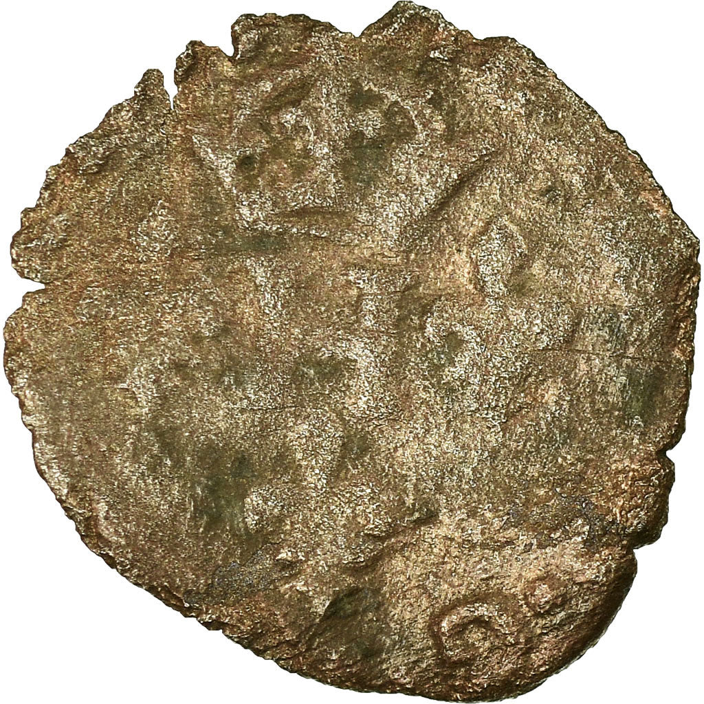 Monnaie, France, DOMBES, Henri II de Montpensier, Liard, Date incertaine