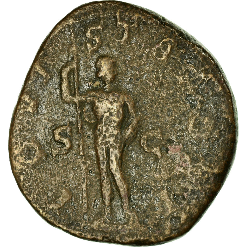 Coin, Gordian III, Sestertius, 241-244, Rome, VF(30-35), Bronze, RIC:298a