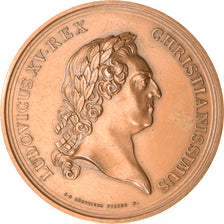 Francia, medalla, Louis XV, Monnaie de Paris, History, 1770, Röettiers