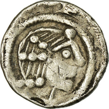 Moneda, Países Bajos, HOLLAND, Floris IV, Denarius, 1222-1234, BC+, Plata