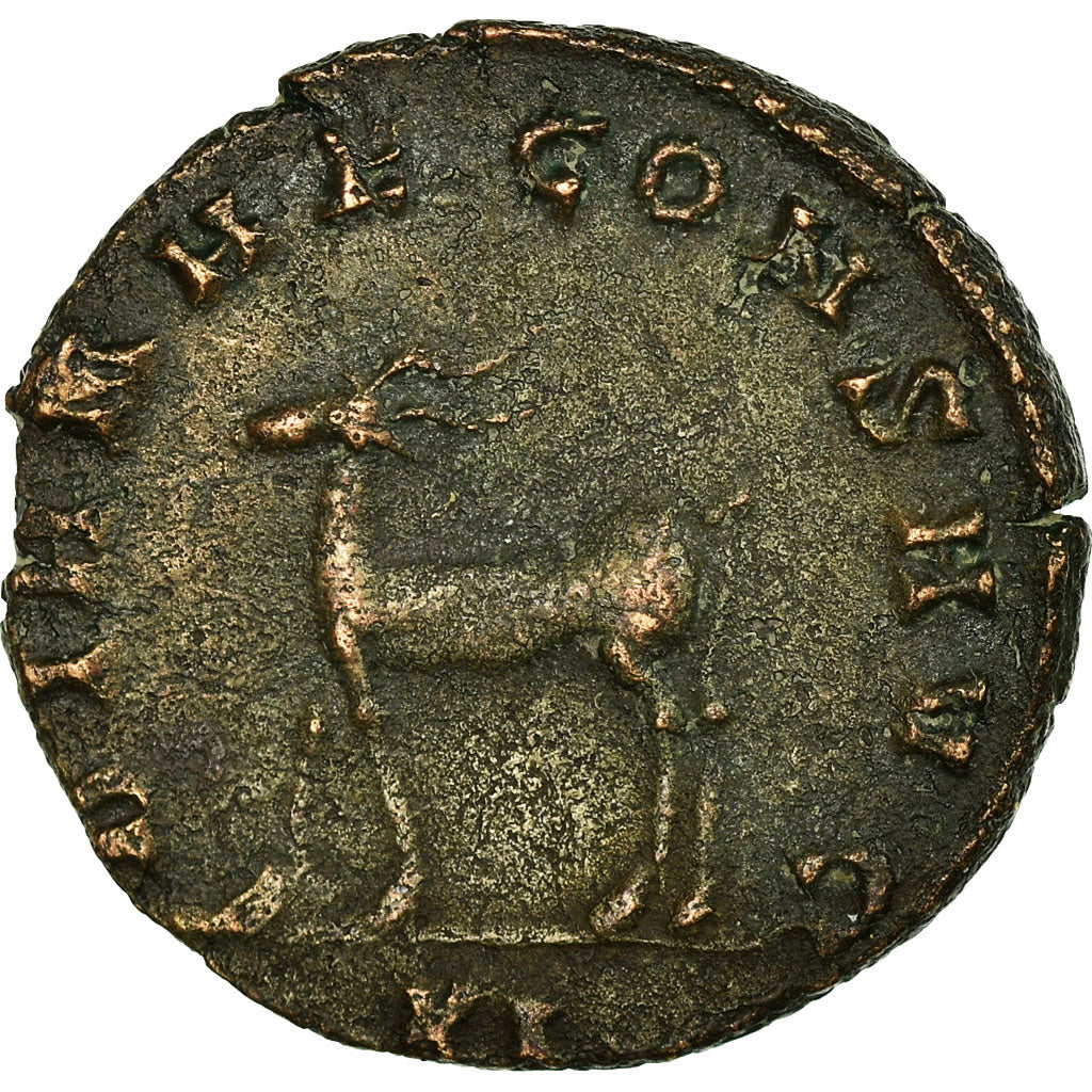 Coin, Gallienus, Antoninianus, AD 260-268, Rome, EF(40-45), Billon, RIC:179