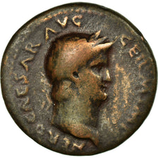 Coin, Nero, As, 62-68, Rome, VF(20-25), Bronze, RIC:304