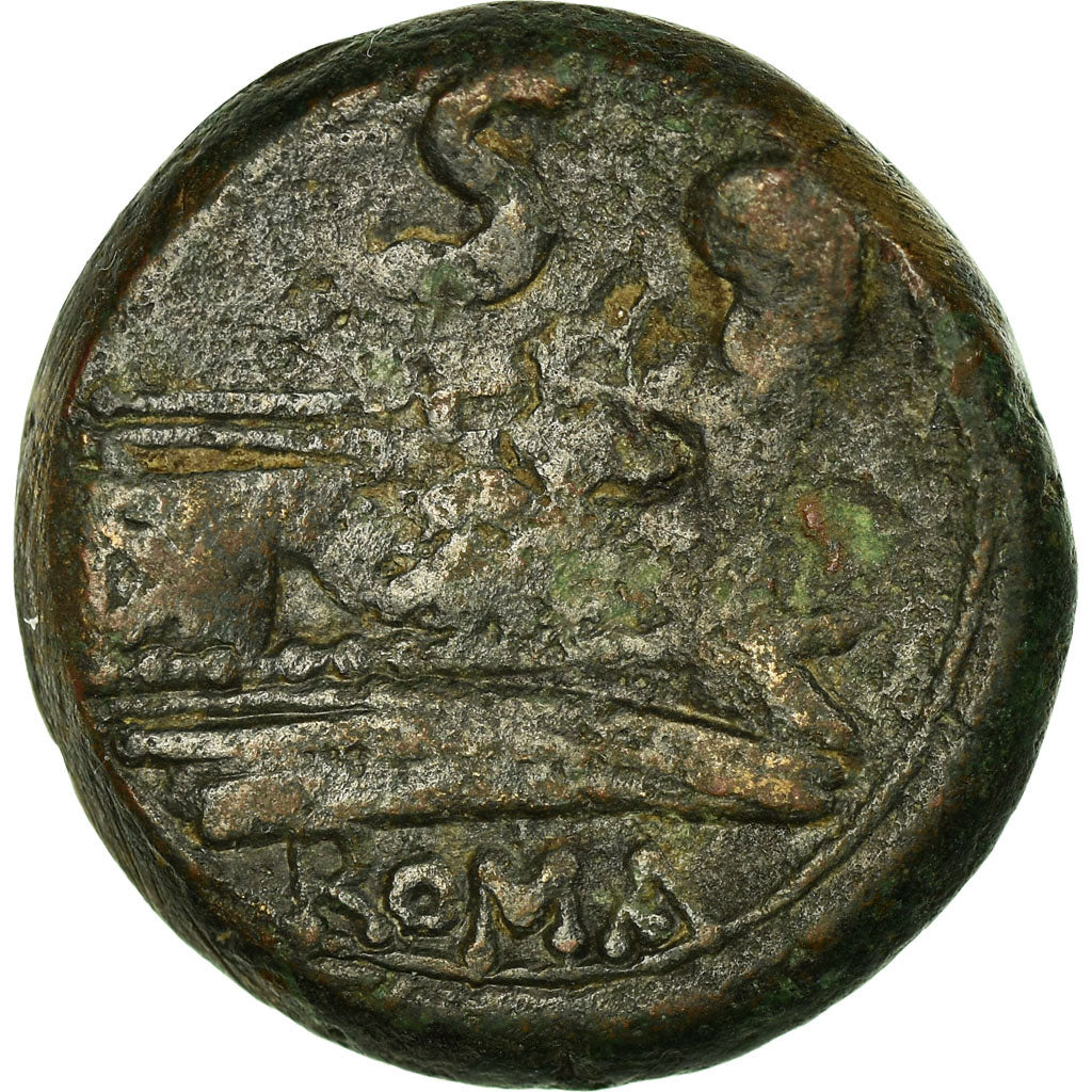 Coin, Anonymous, Semis, 211 BC, Rome, VF(20-25), Bronze, Crawford:56/3