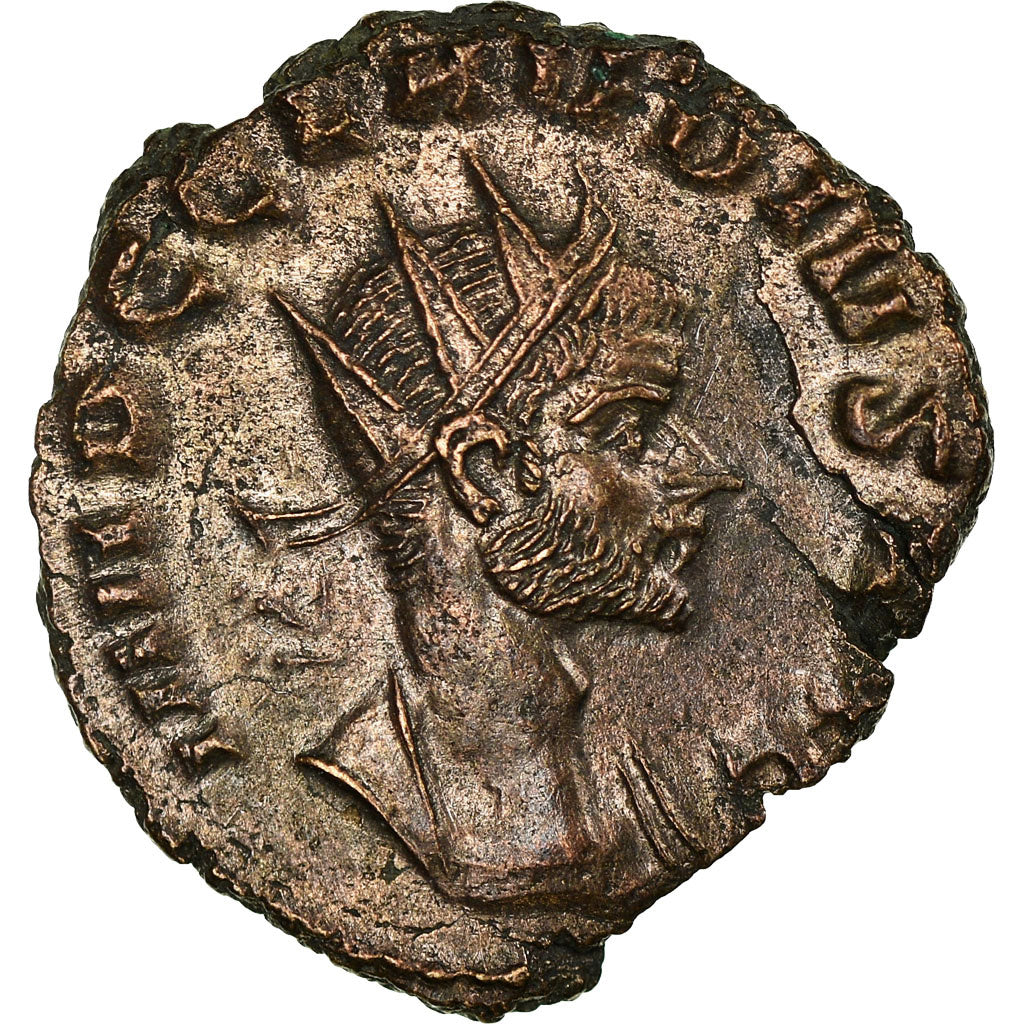 Coin, Claudius II (Gothicus), Antoninianus, 268-270, Rome, AU(50-53), Bronze