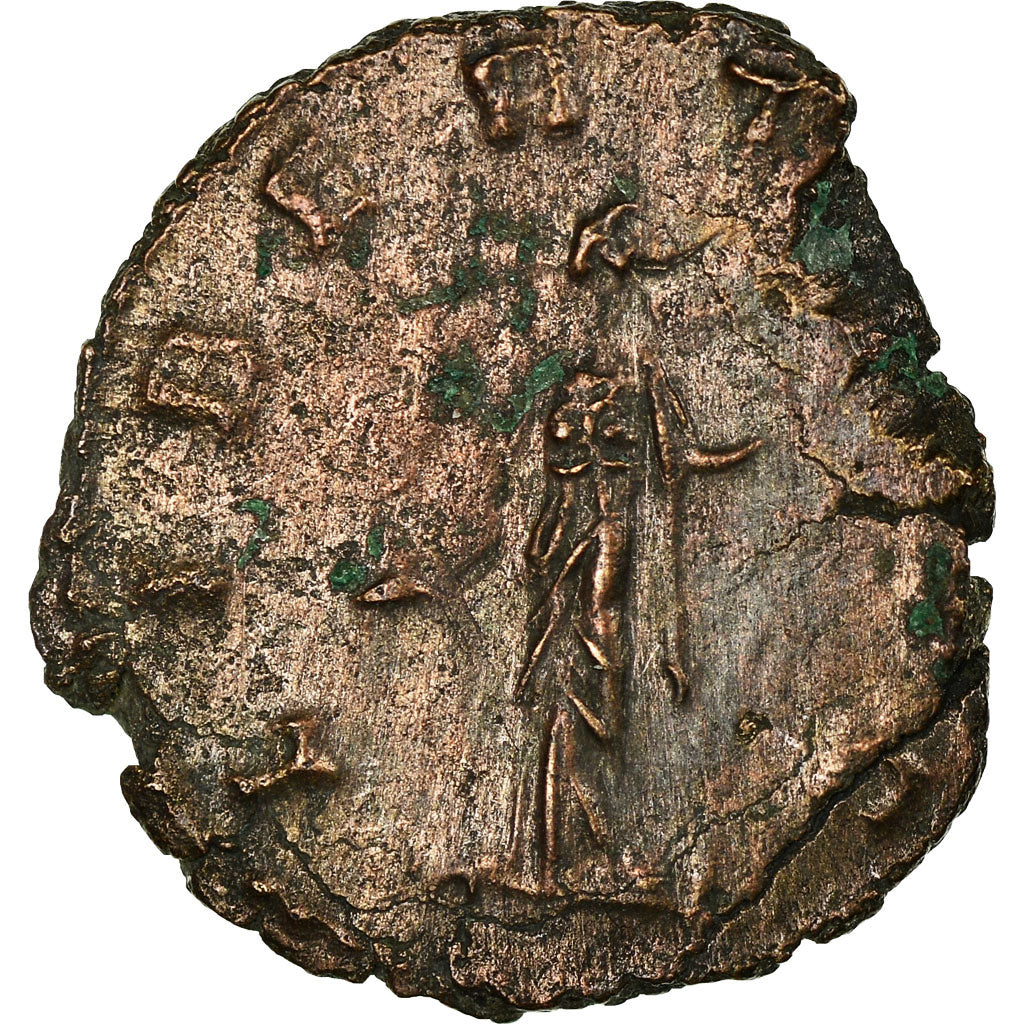 Coin, Claudius II (Gothicus), Antoninianus, 268-270, Rome, AU(50-53), Bronze