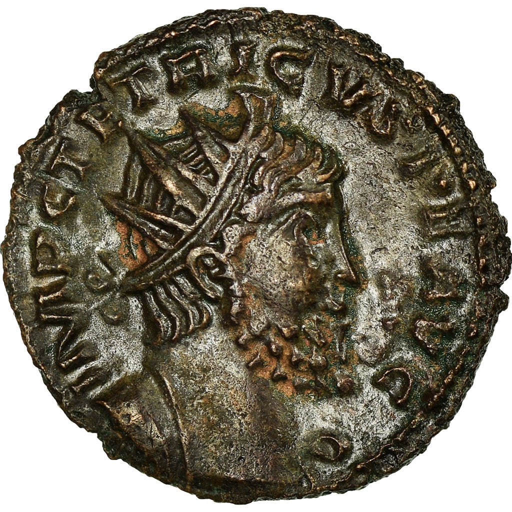 Coin, Tetricus I, Antoninianus, 273-275, Uncertain Mint, Contemporary imitation
