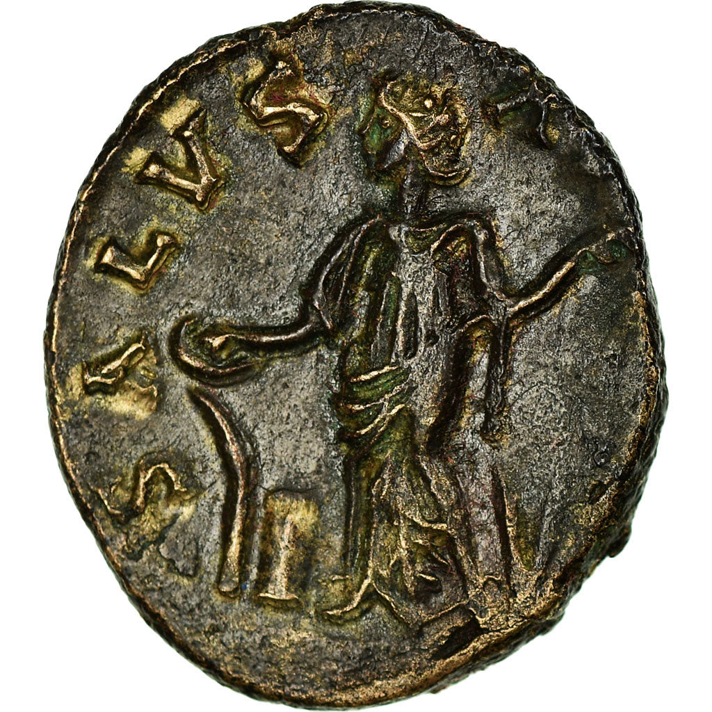 Coin, Tetricus I, Antoninianus, 273-275, Uncertain Mint, Contemporary imitation