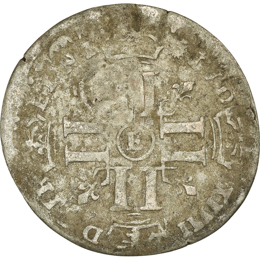 Münze, Frankreich, Louis XIV, Quinzain aux 8 L, 1693, Tours, S, Billon