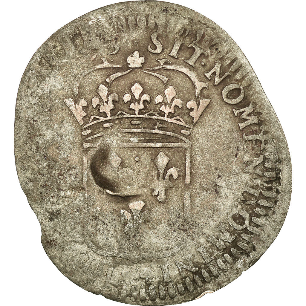 Moneta, Francia, Louis XIV, Quinzain aux 8 L, 1693, La Rochelle, MB, Biglione