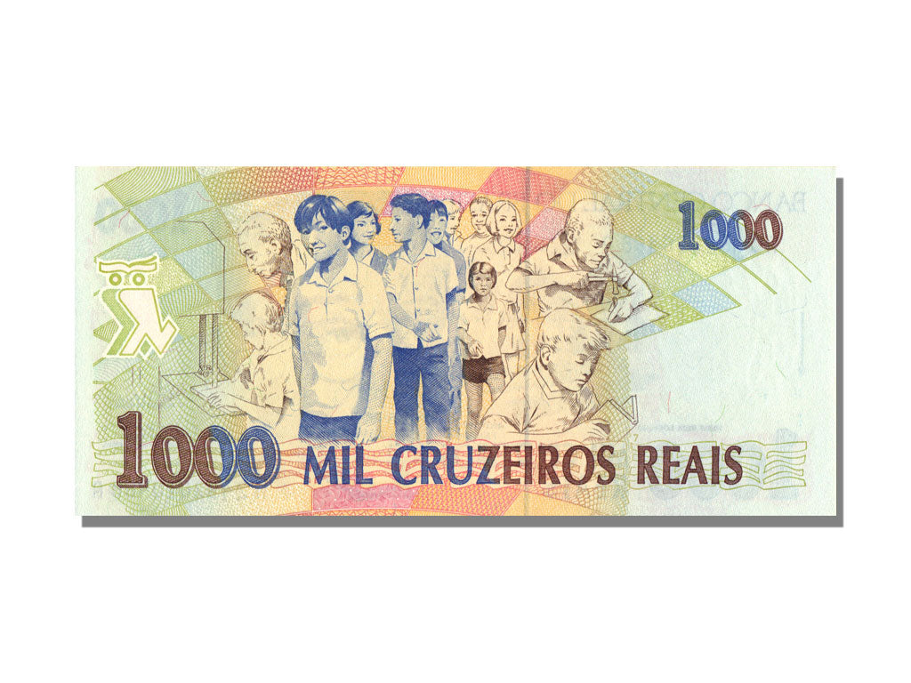 Brazil, 1000 Cruzeiros Reais, KM #240, UNC(65-70), A