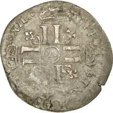 Coin, France, Louis XIV, Quinzain aux 8 L, 1695, Troyes, VF(20-25), Billon