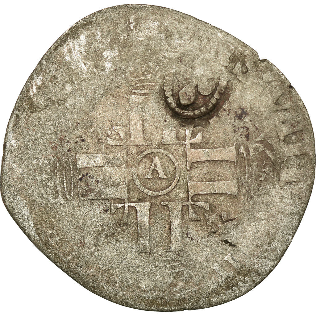 Monnaie, France, Louis XIV, Quinzain aux 8 L, 1694, Paris, TB, Billon