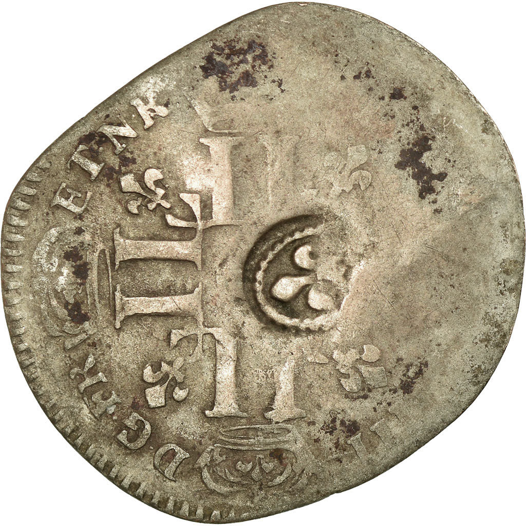 Moneta, Francja, Louis XIV, Quinzain aux 8 L, 1693, Uncertain Mint, VF(20-25)