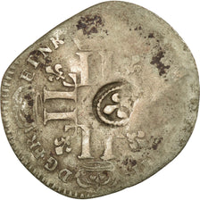 Moneta, Francja, Louis XIV, Quinzain aux 8 L, 1693, Uncertain Mint, VF(20-25)