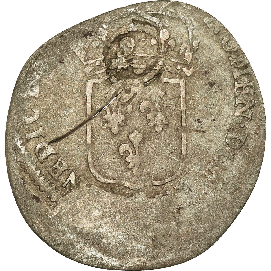 Monnaie, France, Louis XIV, Quinzain aux 8 L, Date incertaine, Rouen, TB