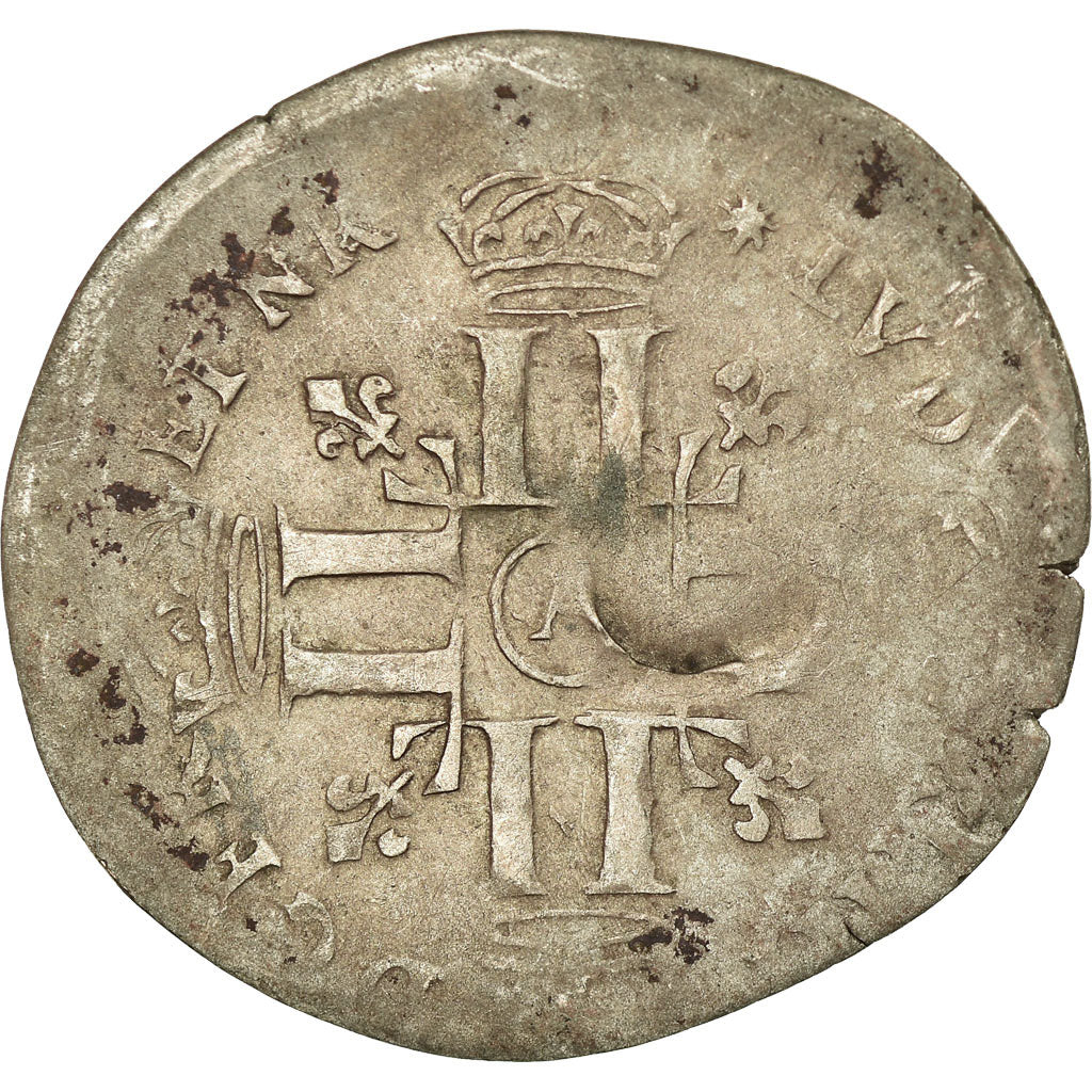 Munten, Frankrijk, Louis XIV, Quinzain aux 8 L, 1693, Paris, FR, Billon