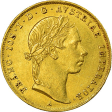 Coin, Austria, Franz Joseph I, Ducat, 1853, Vienna, AU(50-53), Gold, KM:2263