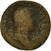 Coin, Hadrian, Sestertius, AD 134-138, Rome, VG(8-10), Bronze, RIC:777