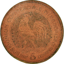 Coin, France, Union Commercial de Mirande, Mirande, 5 Centimes, EF(40-45)