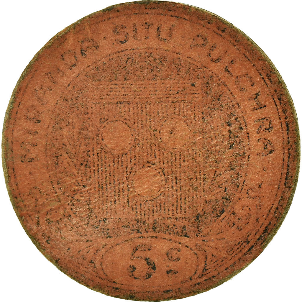 Coin, France, Union Commercial de Mirande, Mirande, 5 Centimes, EF(40-45)