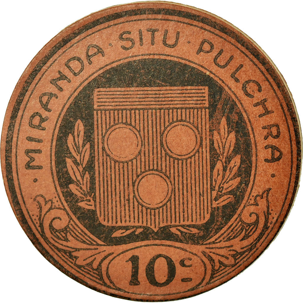 Monnaie, France, Union Commercial de Mirande, Mirande, 10 Centimes, SUP, Carton