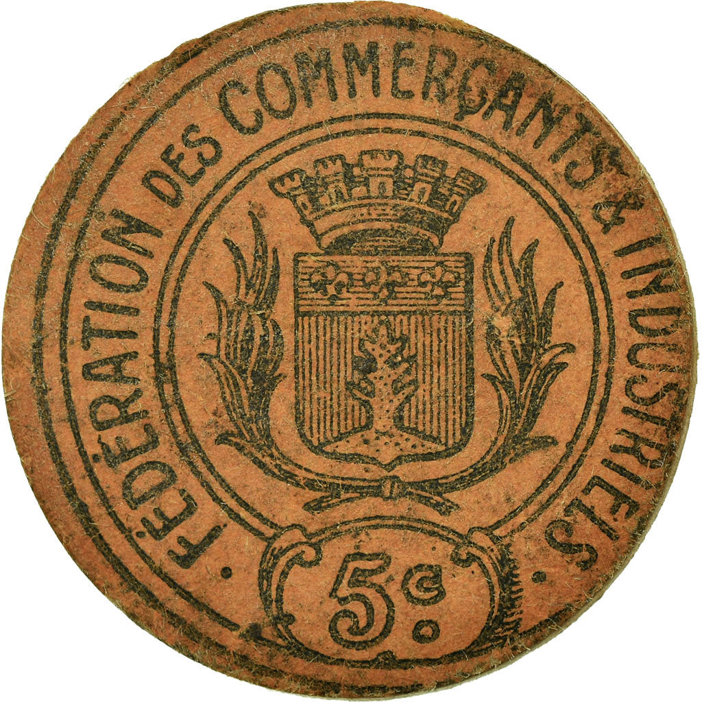 Monnaie, France, Fédération des Commarçants & Industriels, Montauban, 5