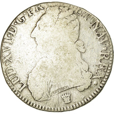 Monnaie, France, Louis XVI, Ecu aux branches d'olivier, 1775, Limoges, B+