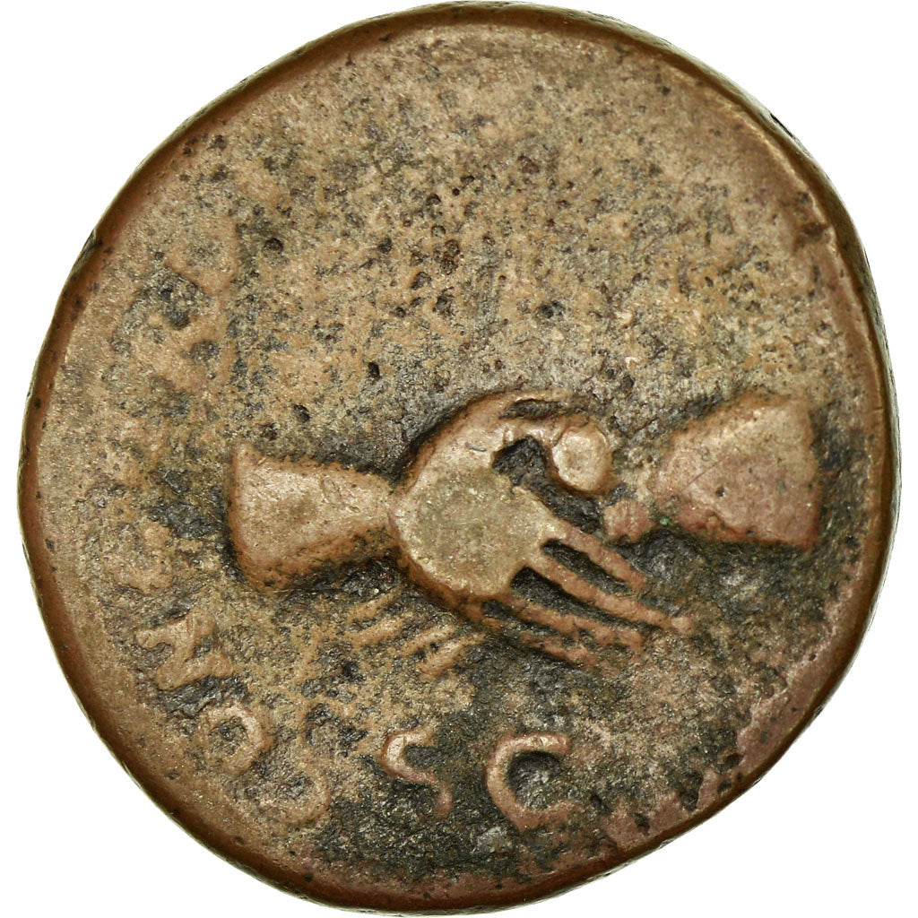 Coin, Nerva, As, AD 97, Rome, VF(20-25), Bronze, RIC:79